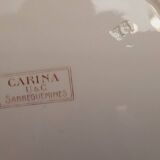 Sarreguemines round dish