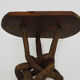 Coffee table, side table in Kola wood from the 1960s.
