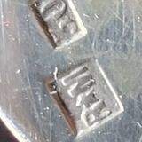 Set of 3 silver serving dishes