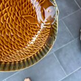 10 Sarreguemines fish plates