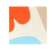 Abstract collage on old paper signed Eawy