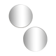 Set of 2 round mirrors D42cm