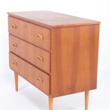 Commode vintage en teck, années 60