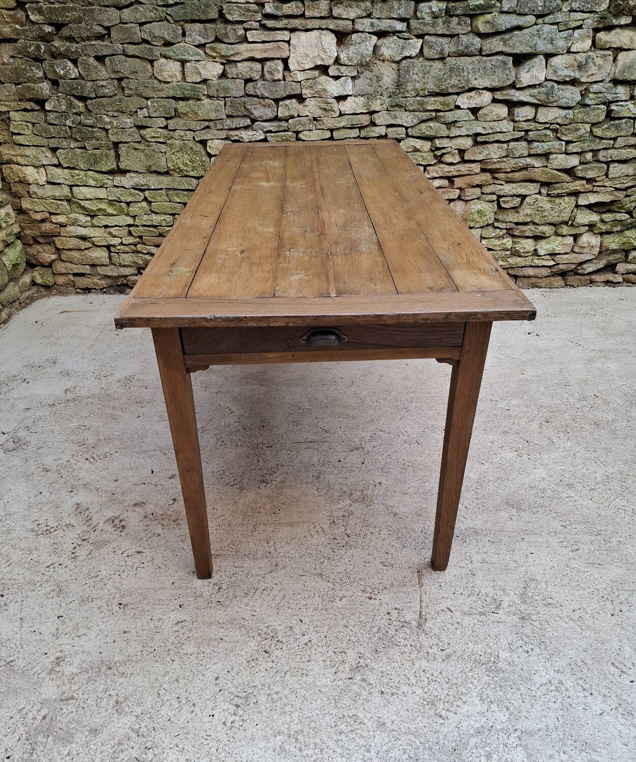 Oak farmhouse table 200cm