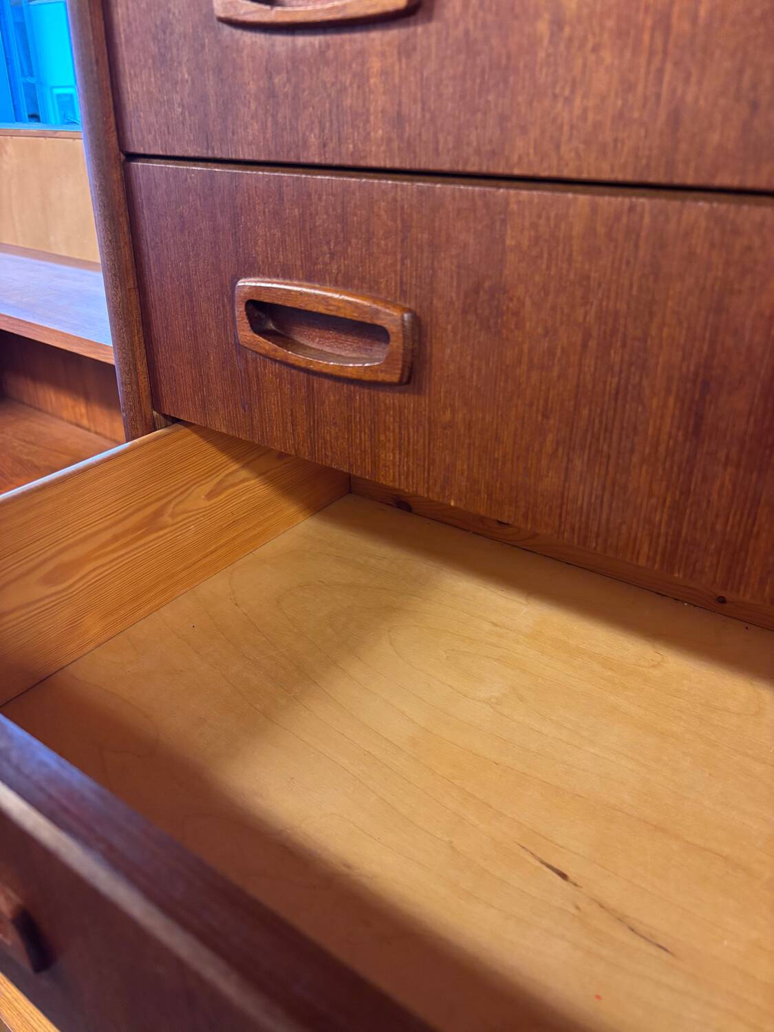 Commode vintage en teck