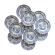 11 vintage Villeroy and Boch "Burgenland" earthenware soup plates