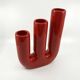Vase with 3 necks in ceramic • space age • Italy • Circa 60/70