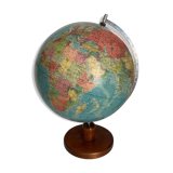 Vintage globe 1973 terrestrial Räth ex-GDR - 48 cm