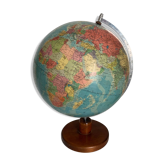 Vintage globe 1973 terrestrial Räth ex-GDR - 48 cm