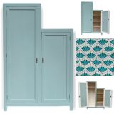 Asymmetrical Parisian wardrobe 1940