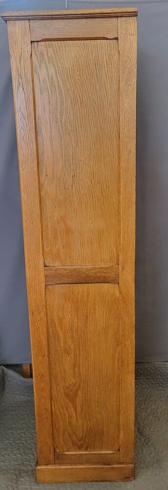 Filing cabinet with a curtain