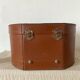 Old hat box and its key from the 1930s