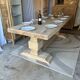 Monastery table in solid oak