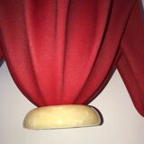 Pair of two-tone handkerchief lamps