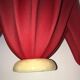 Paire de lampes mouchoirs bicolore