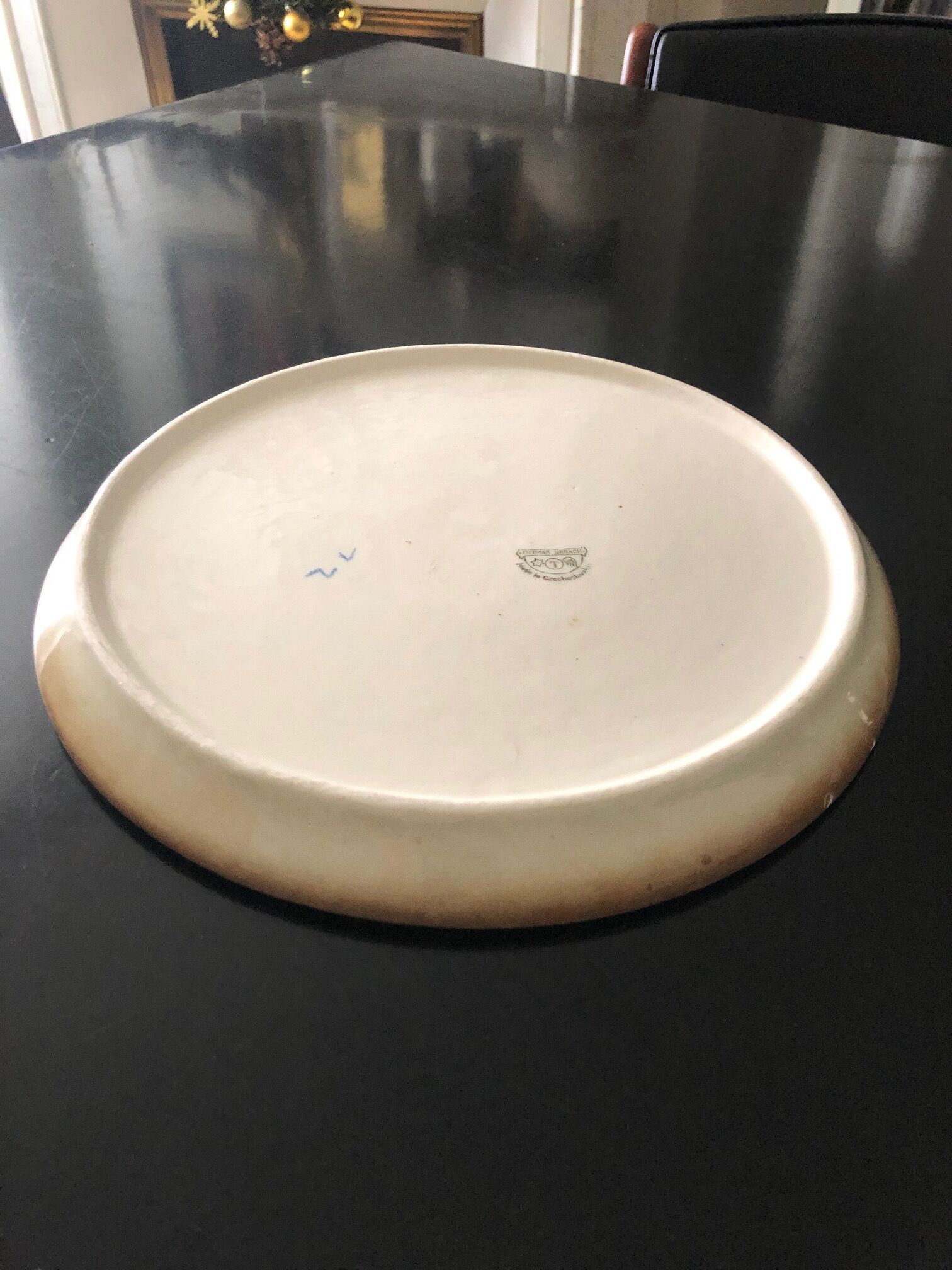 dish in faience art deco ditmar urbach