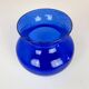 Midcentury Collection of Five Blue Vases by Erik Hoglund, Sweden, 1960s