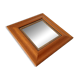 Vintage beech mirror