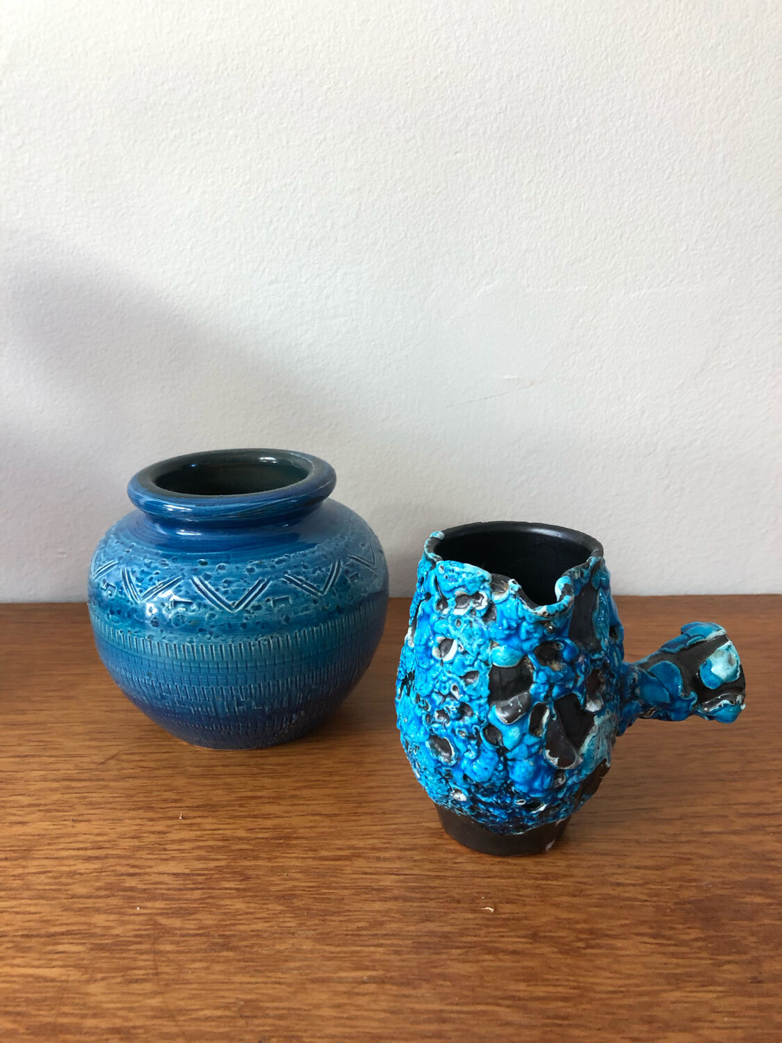 Round vase Aldo Londi Bitossi