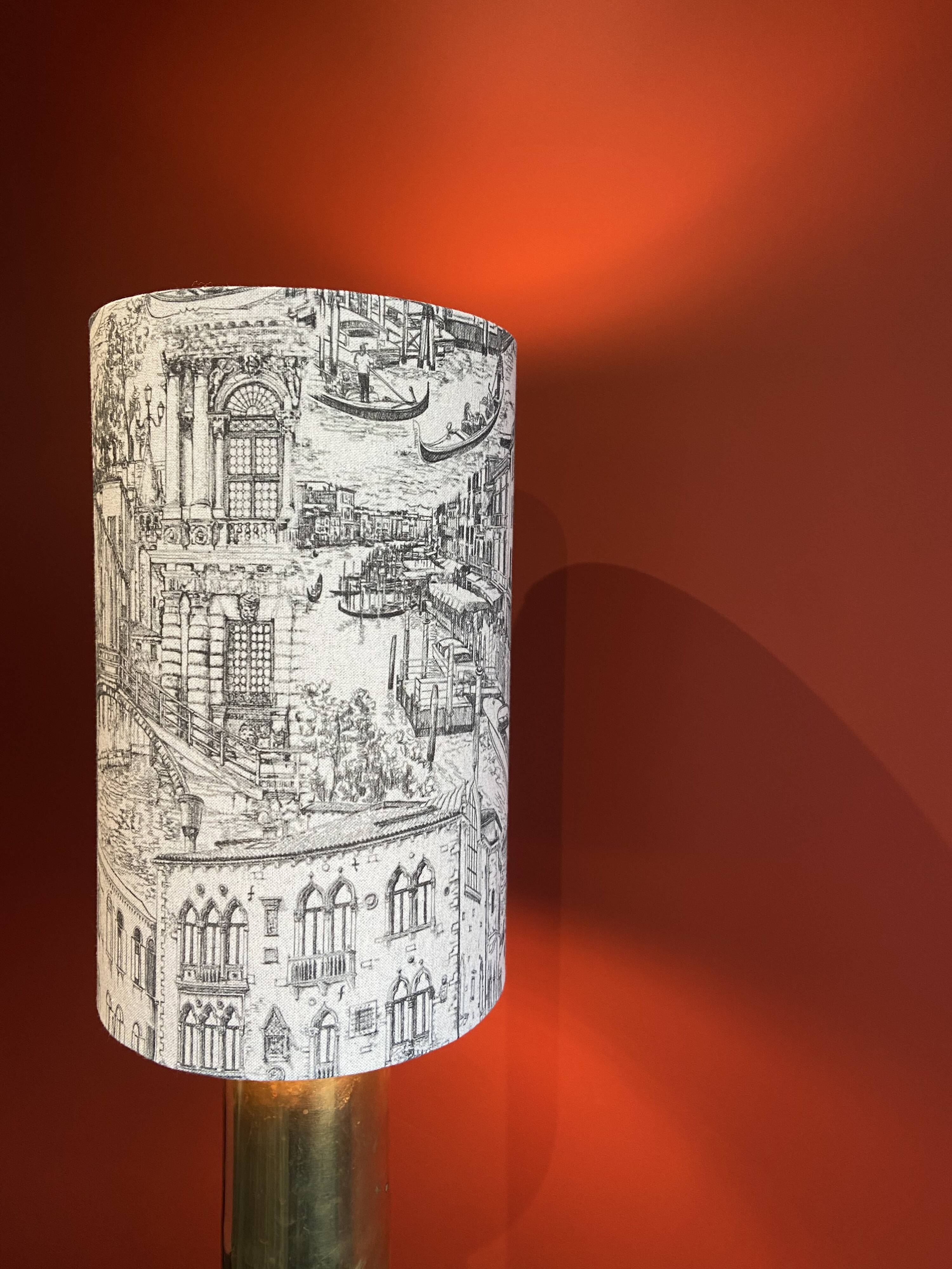 Table lamp "German Magdeburg Shell Socket" World War I, from