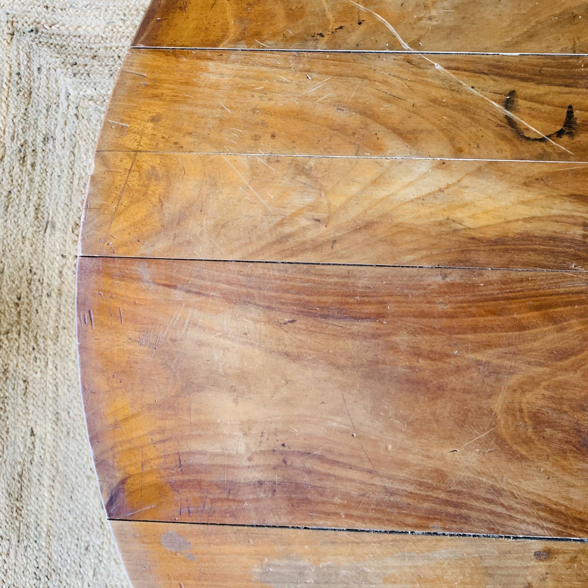 Oval farmhouse table 149cm