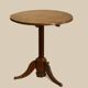 Guéridon tripode Directoire Plateau pliable, XVIIIe