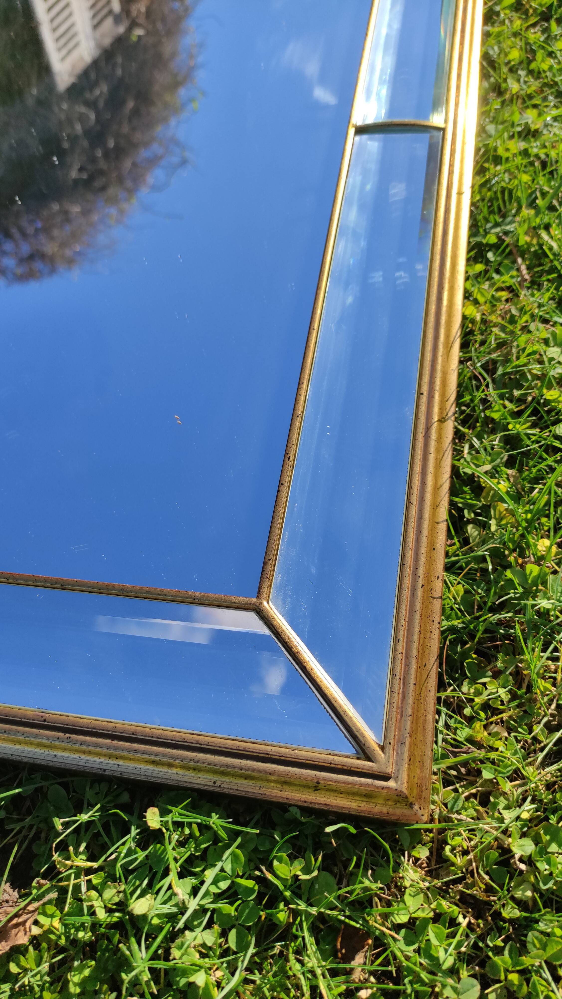 Mirror neoclassica parclose beveled