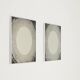 Ensemble de 2 miroirs postmodernes par Deknudt, années 1980 Belgique.