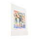 Offset Litho After Jean-Michel Basquiat Fishing 92/100 Abstract Art Print