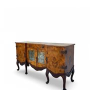 Buffet en noyer burr italien, années 1930.