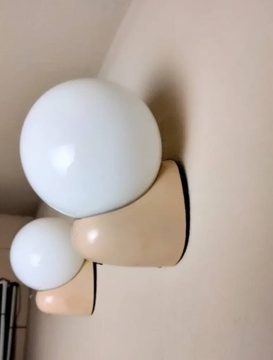 Vintage Tissot wall lights, 1970