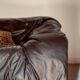 Pair of "Flou flou" Ligne Roset sofas by De Pas, D Urbino, Lomazzi vintage 80s