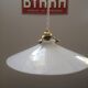 Suspension in opaline art deco 1930