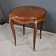 Rosewood marquetry coffee table, Louis XV style – Mid 20th century