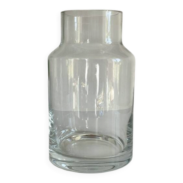 Vase design cristal contemporain