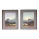 The Highlands. 2 gouaches by Wilfred GATON.