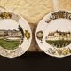 2 superb Lunéville earthenware plates