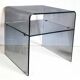 Table de chevet / bout de canapé en plexiglas (lucite) 1970's