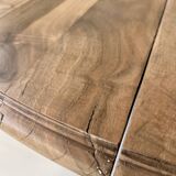 Old table with flaps