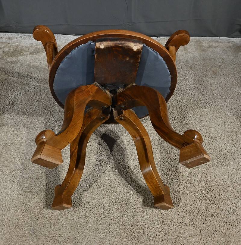 Swivel Armchair, Victorian Period, England – 2nd part 19th century