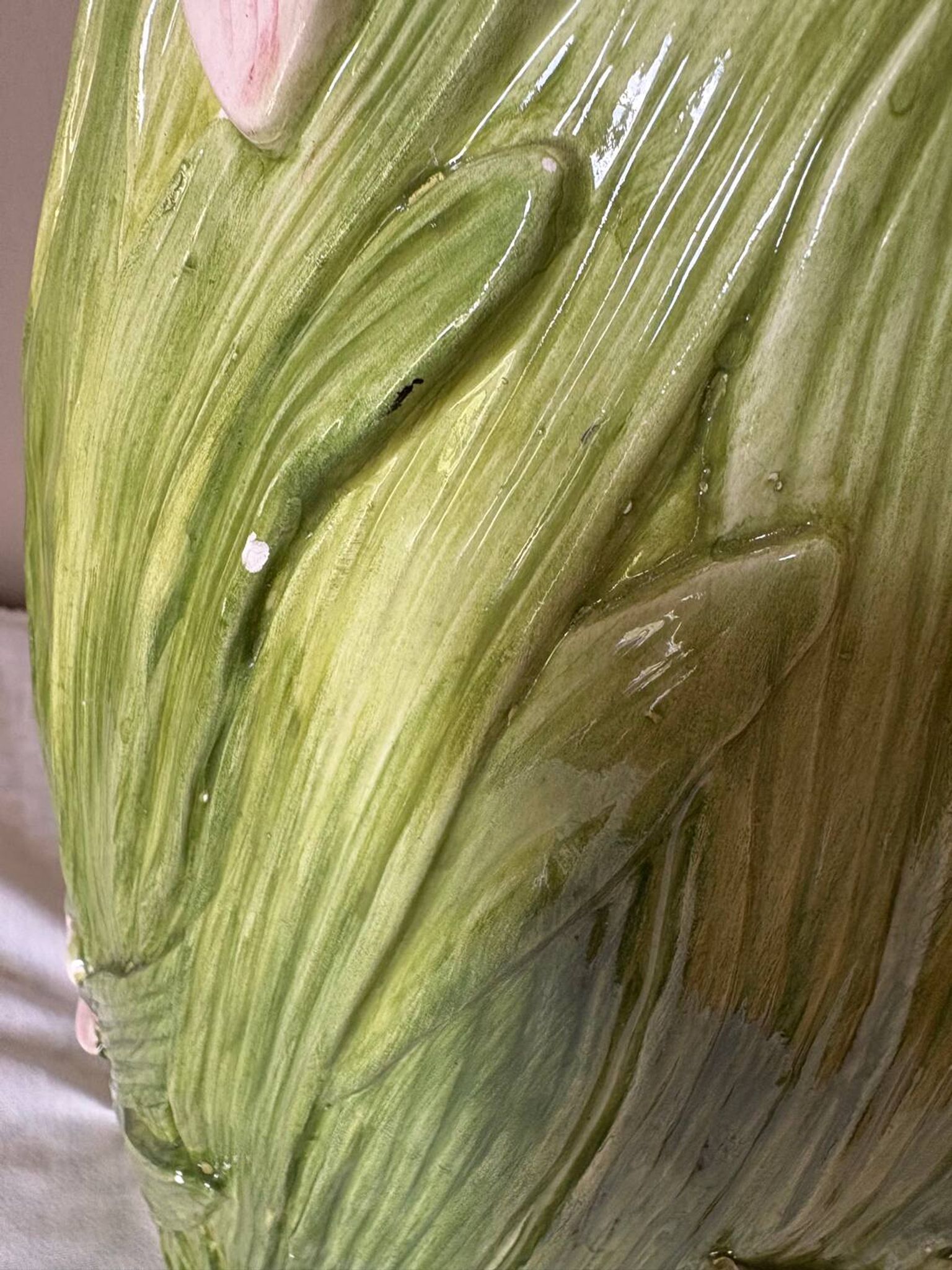 Vase en barbotine maison Chaumette