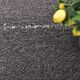 Tapis marocain en laine marron pastel doux 4x7, 128x211 cm