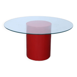 Red leg coffee table