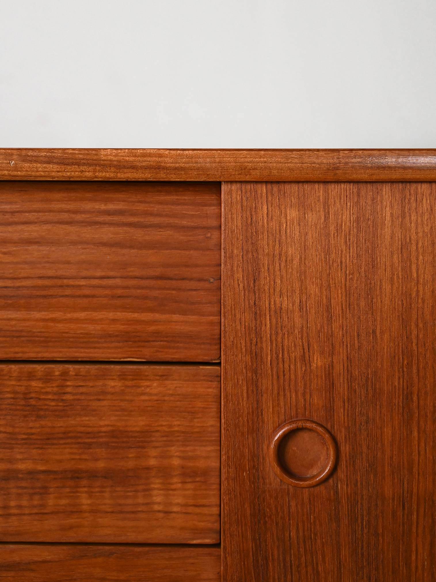 Scandinavian entryway cabinet