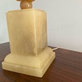 Lampe italienne des années 70 en albâtre
