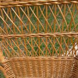 Rattan armchair