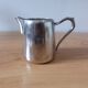 Vintage silver metal milk jug, creamer