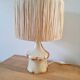 Vintage signed ceramic lamp