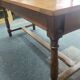Table de ferme ancienne Louis XIII en chêne massif – Console / Îlot d'