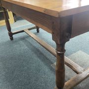 Old Louis XIII farmhouse table in solid oak – Console / Island of